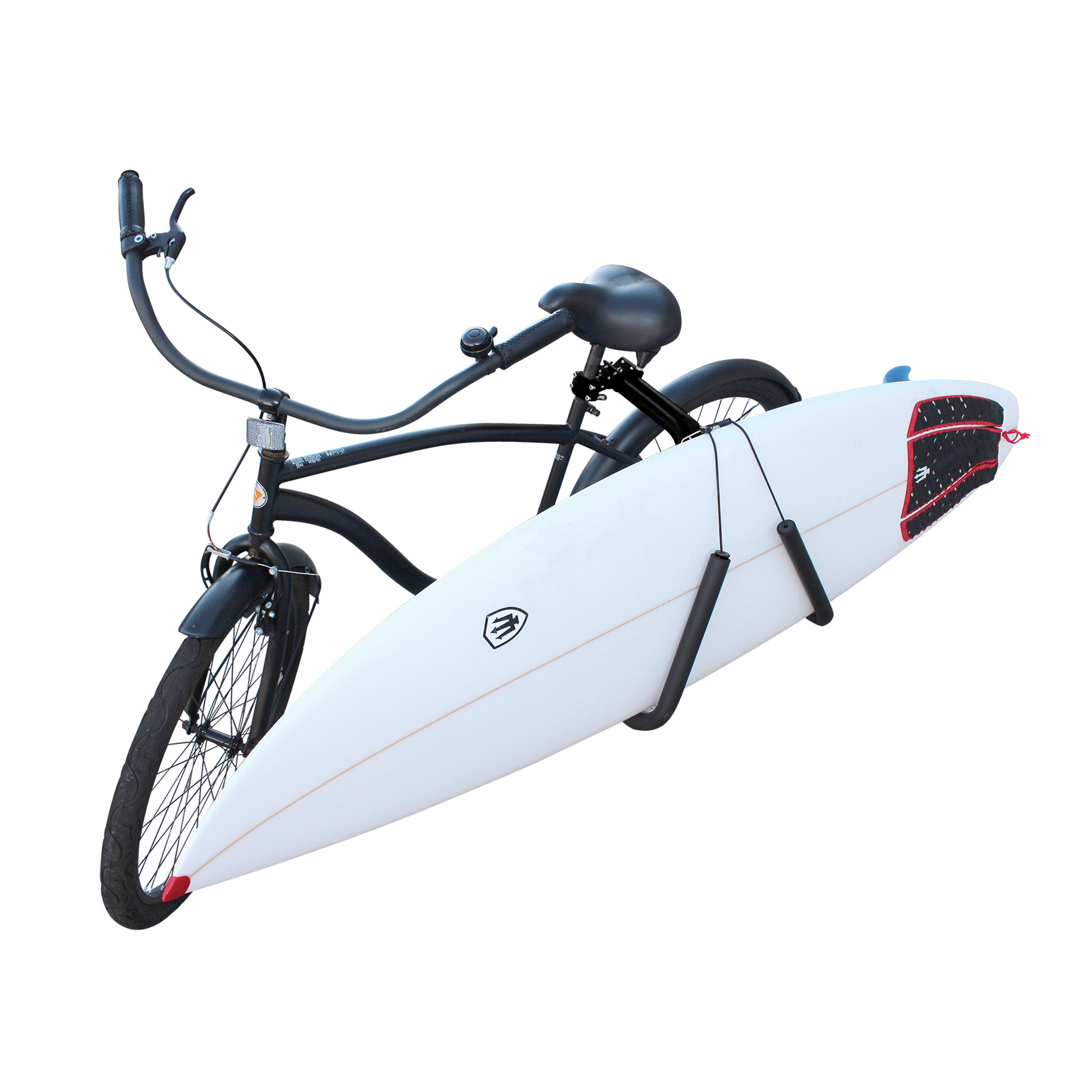 Bicycle surfboard carrier online